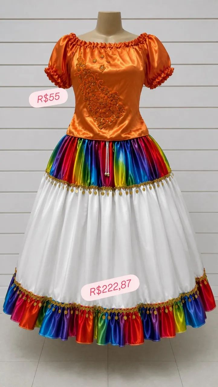 Roupas ciganas 