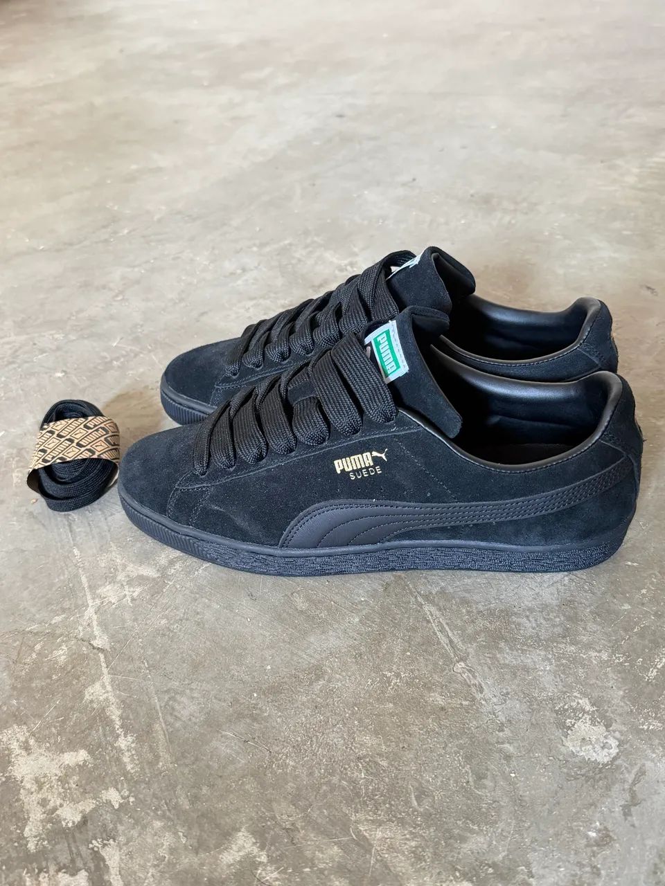 Tênis Puma Suede Classic Black