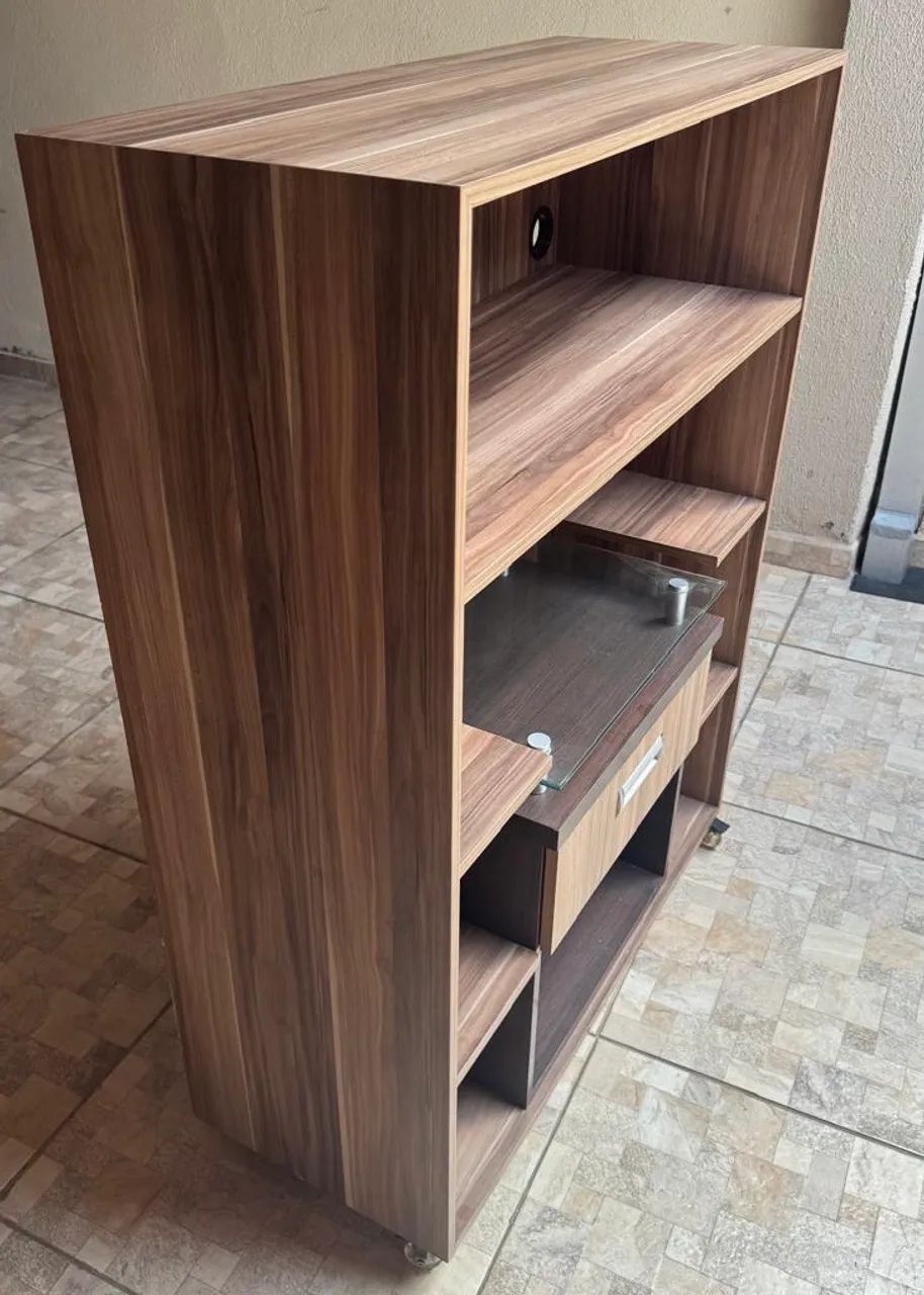 Rack / Estante Amadeirado - LINDO - Foto 4