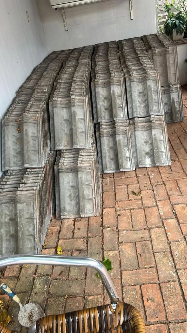 Telhas de cimento 