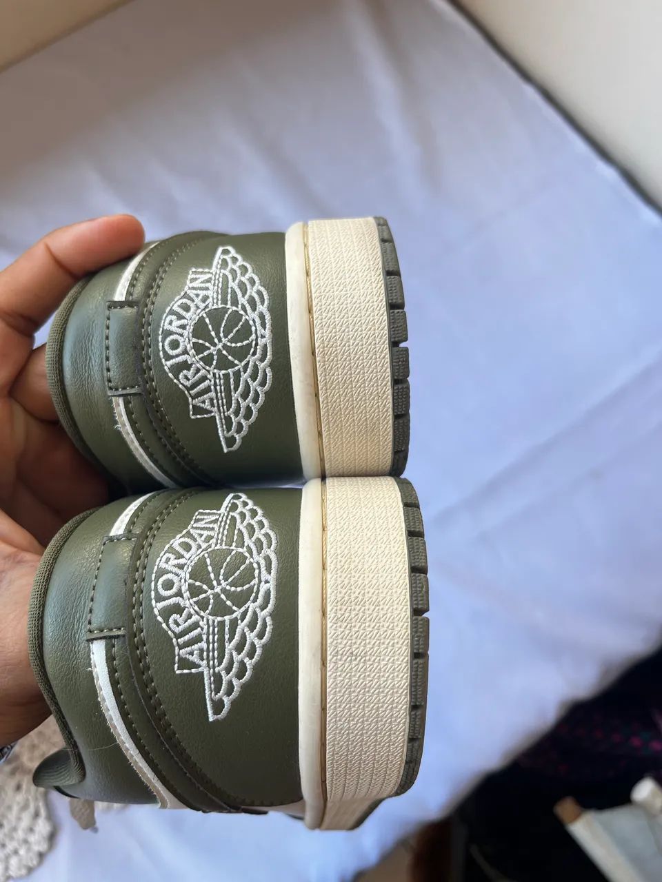 Tênis Jordan 1 low Médium Olive - Foto 3