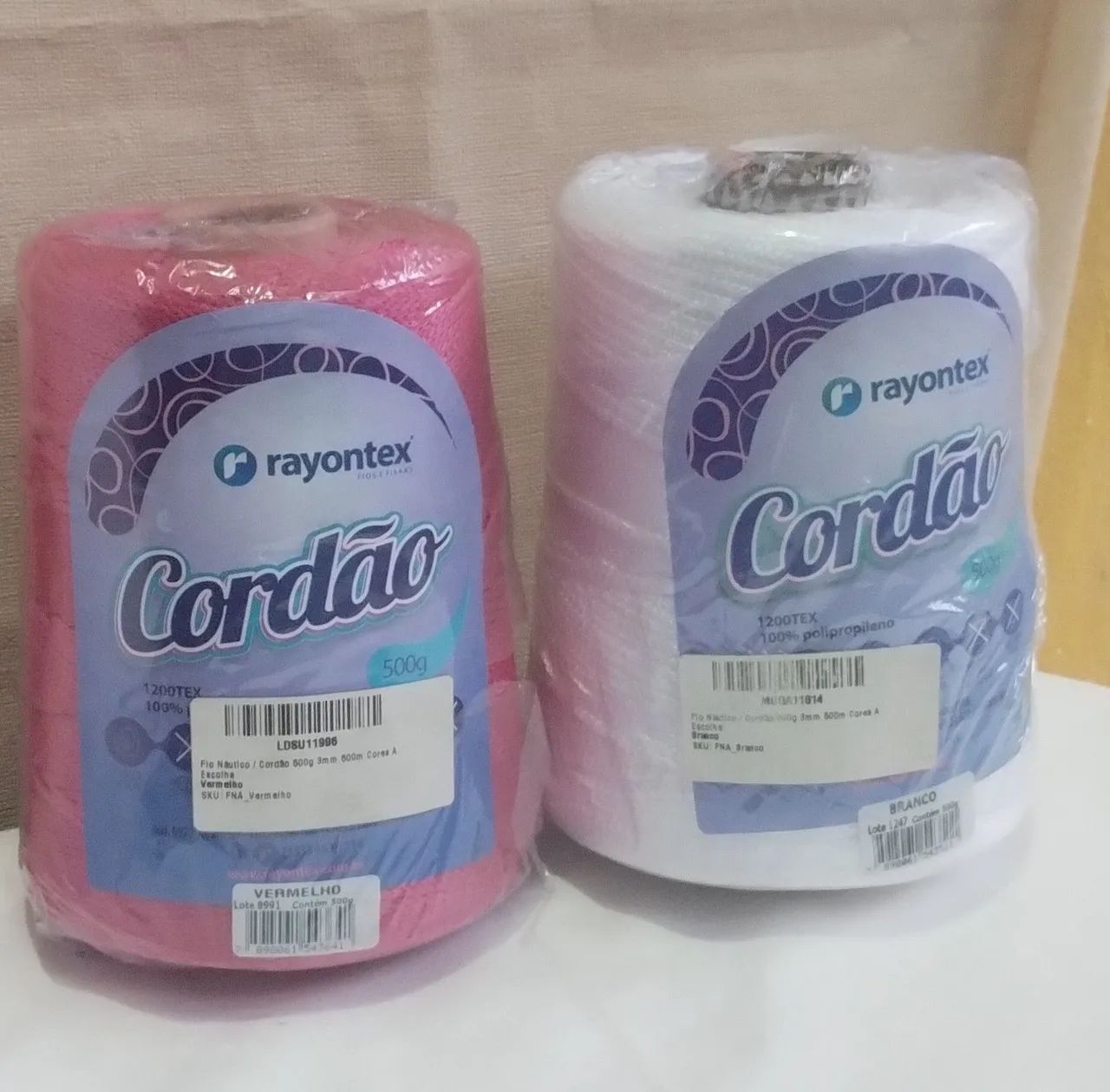 Fio náutico para crochê 