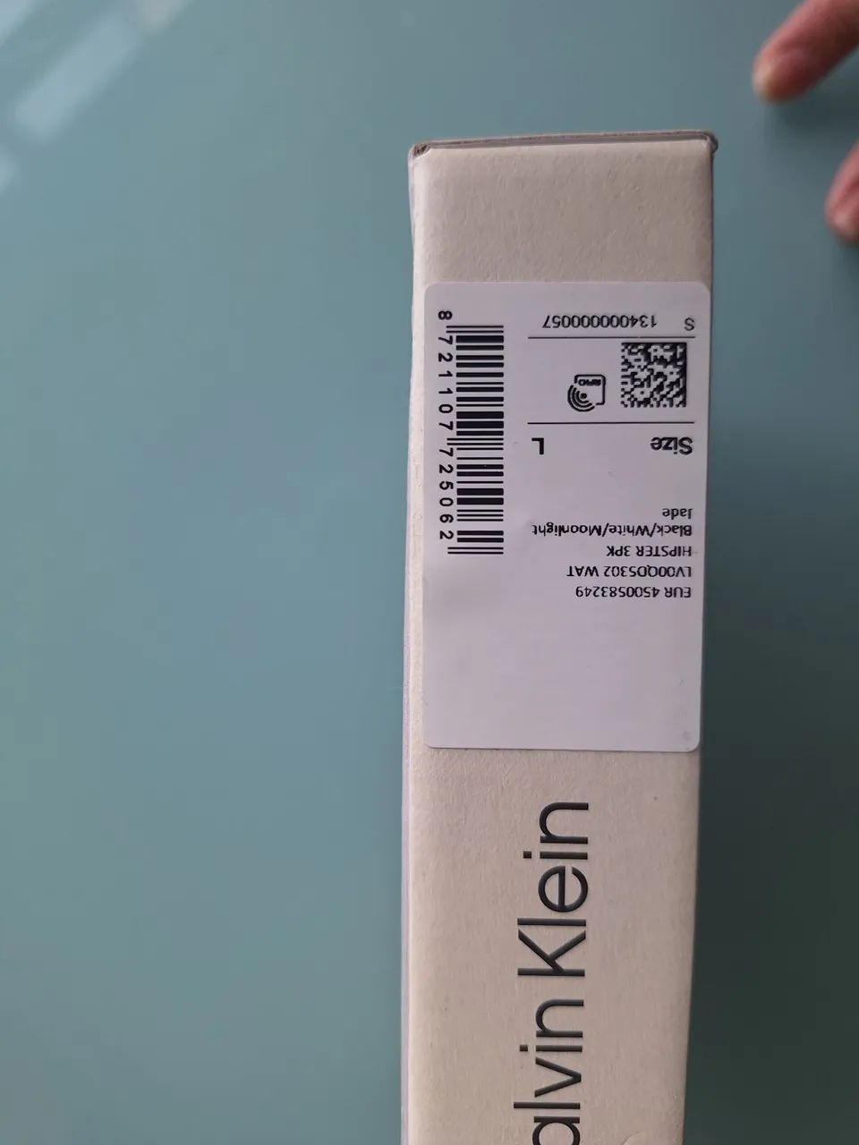 3 Calcinhas Calvin Klein Original L Nova - Foto 4