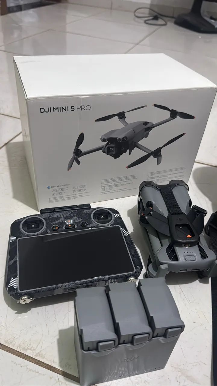 Urgente Mini 5 pro combo plus com acessórios 