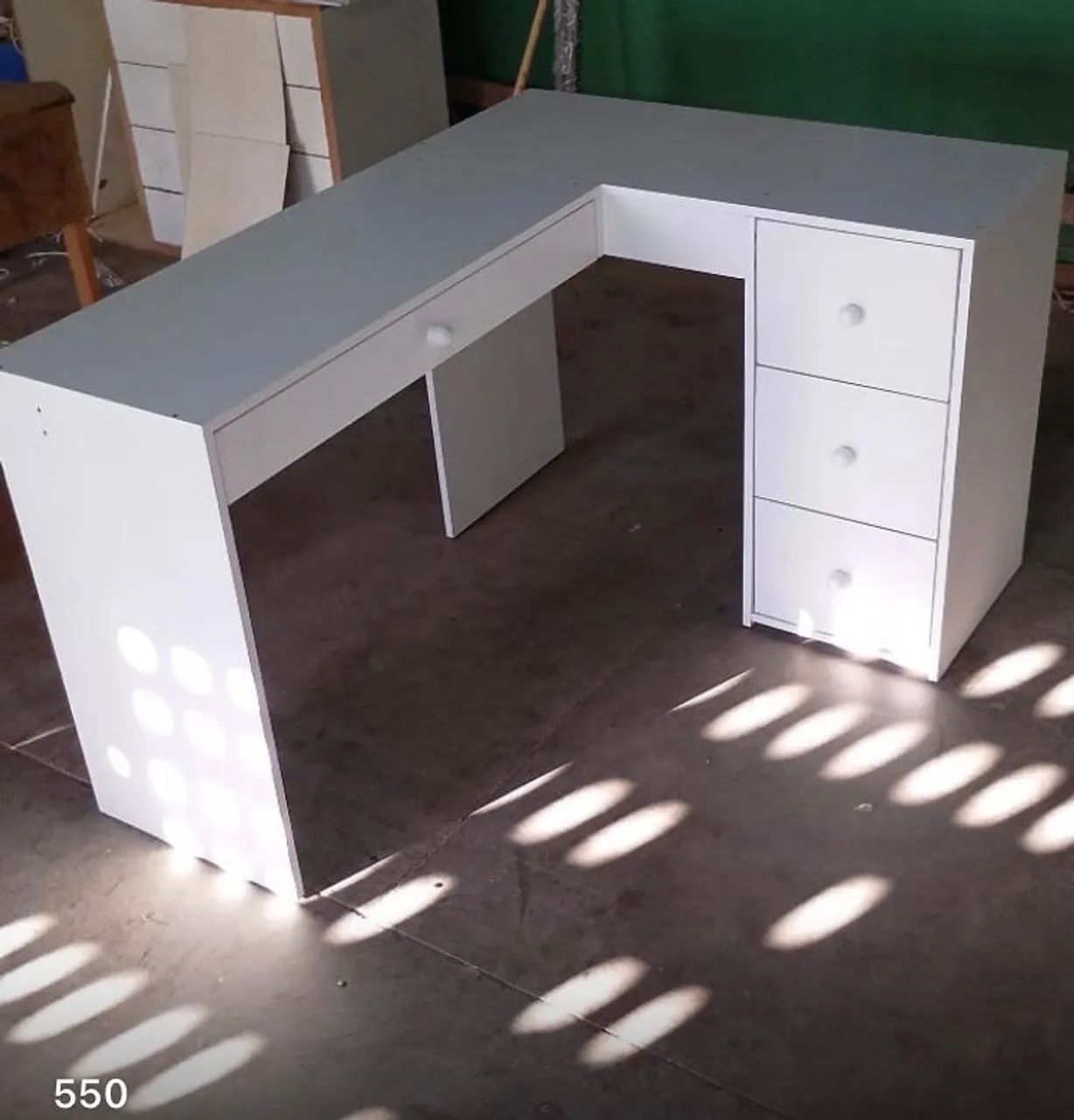 Mesa em L 