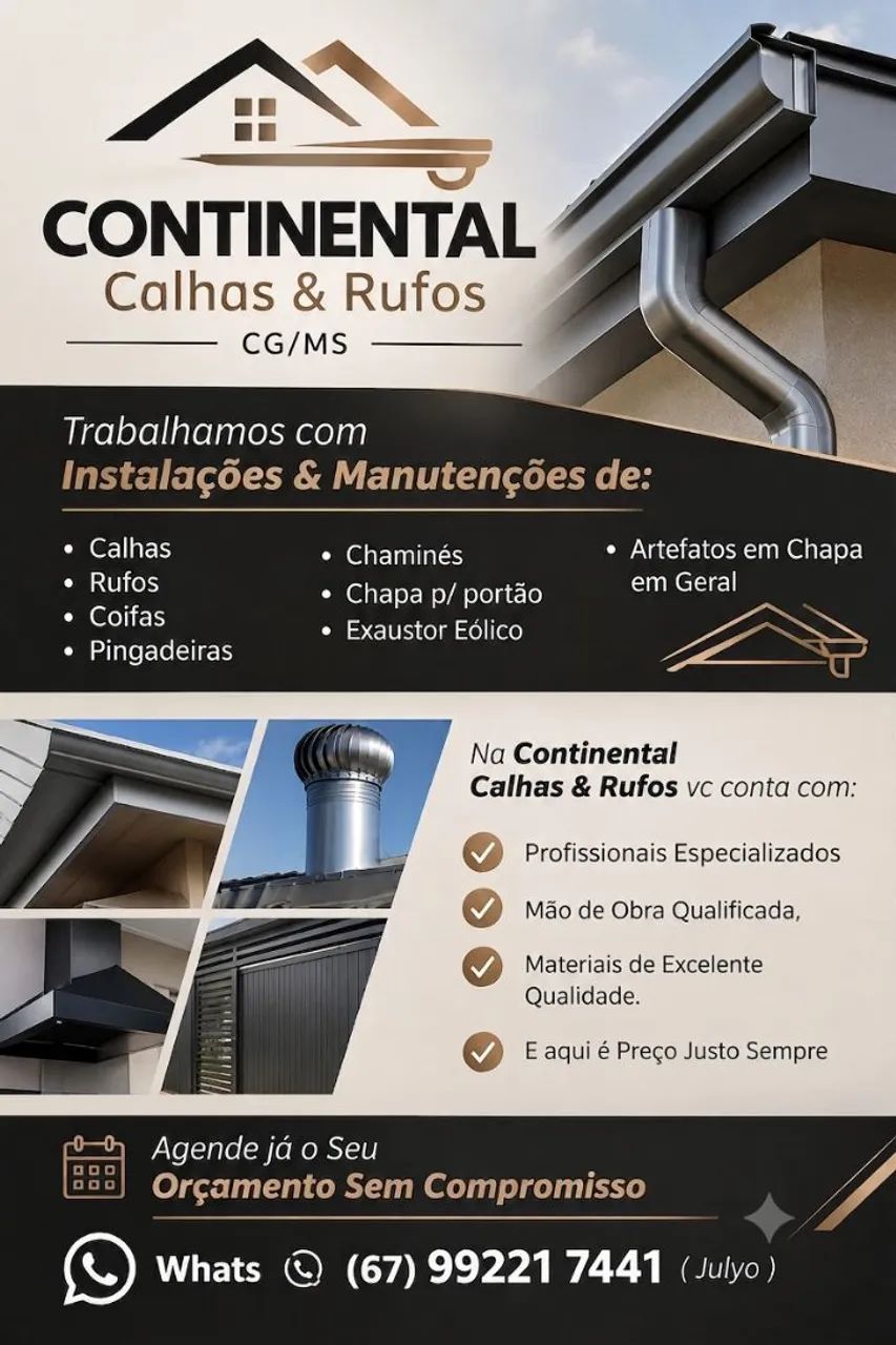 Continental Calhas TROCAMOS DE NÚMERO!!!!