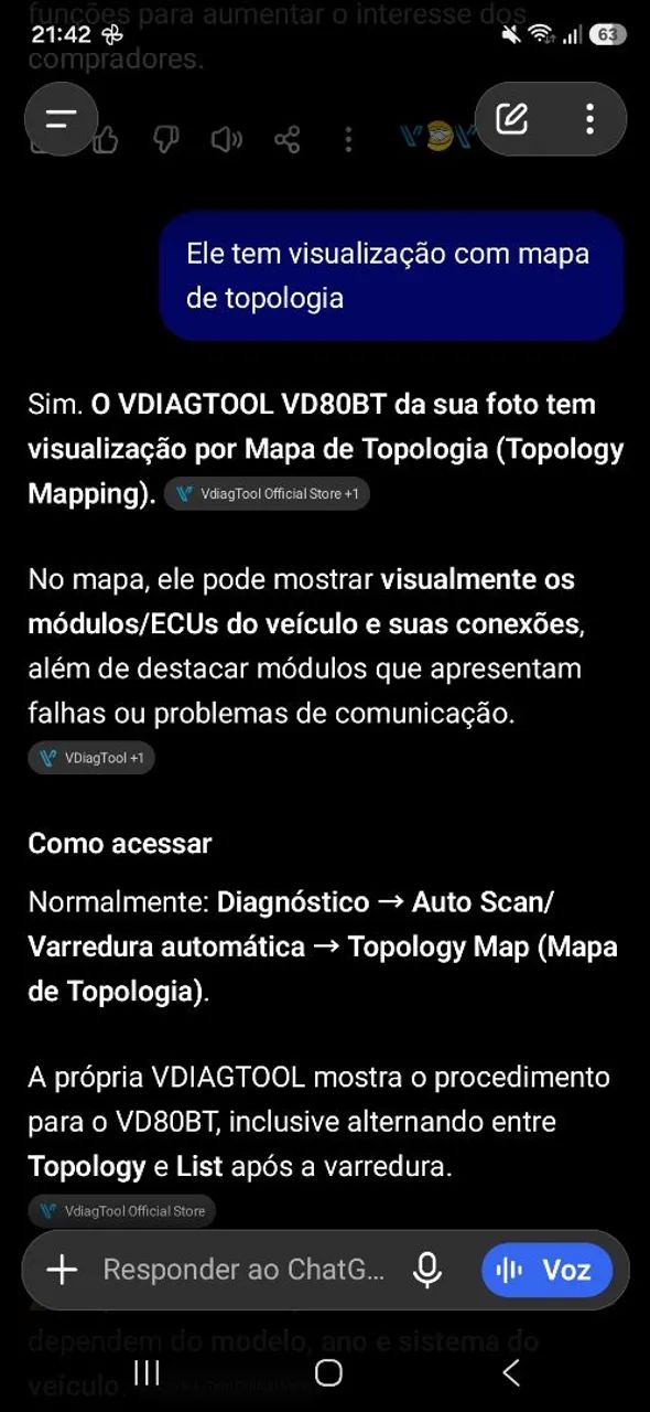 Vdiagtool VD80BT  - Foto 5