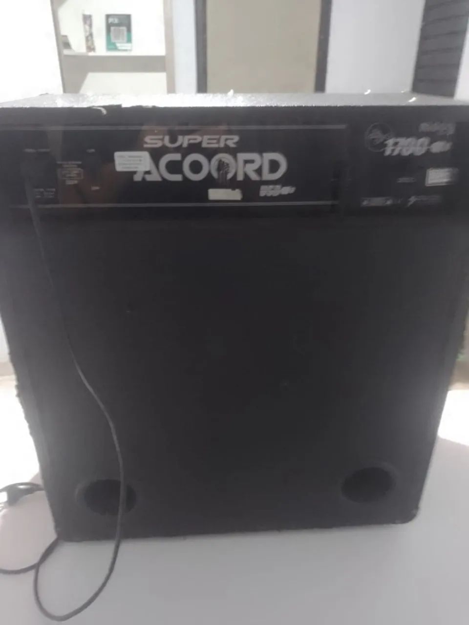 Caixa Multiuso Moug Super Accord 1700 - Voz, violão e USB - Foto 2