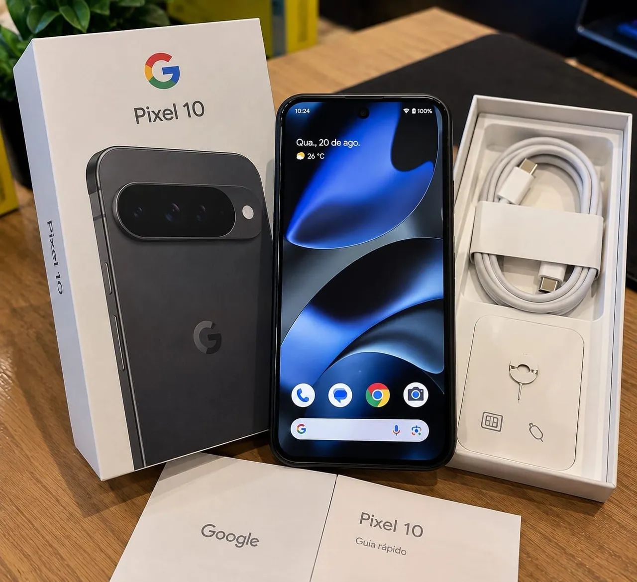Celular Google Pixel 10 GK2MP Nano + Esim de 256GB/12GB Ram de 6.3