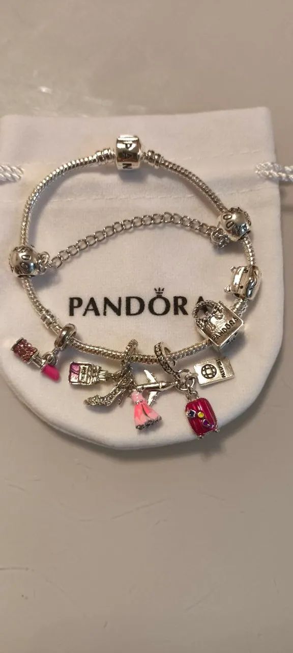 Pulseira Vivara modelo Pandora em Prata 925 original  - Foto 2