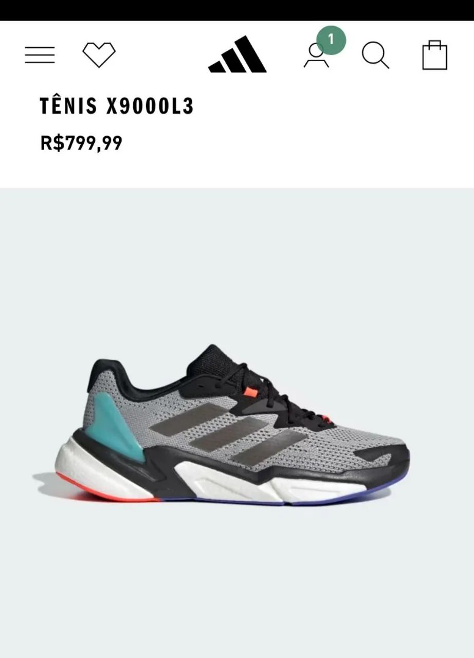 Tênis Adidas 44 Original  - Foto 5