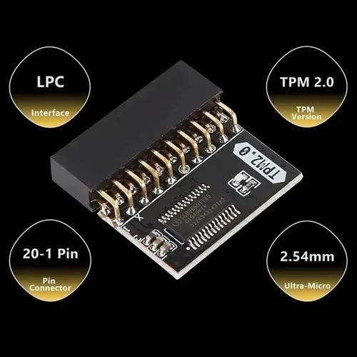 Módulo Tpm 2.0 20 Pinos Para Asus / Gigabyte