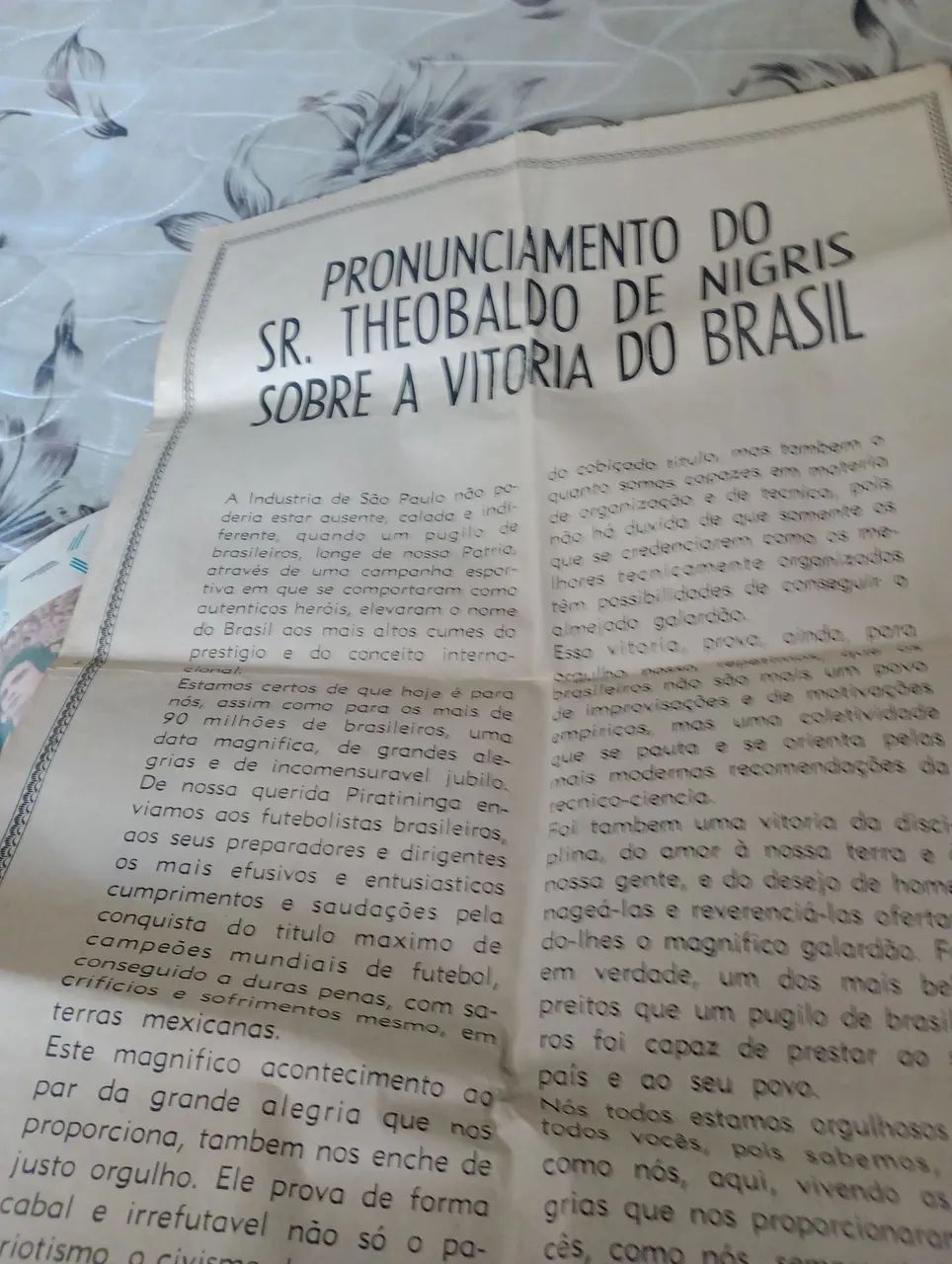 Jornal da copa do mundo 1970 - Foto 5