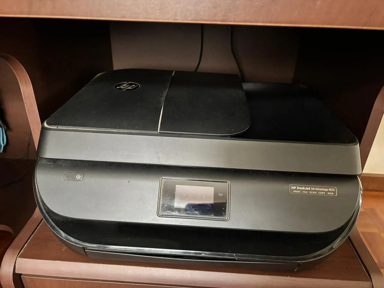 Impressora HP Deskjet lnk Advantage 4676 PRINT FAX SCAN COPY WEB - Foto 4