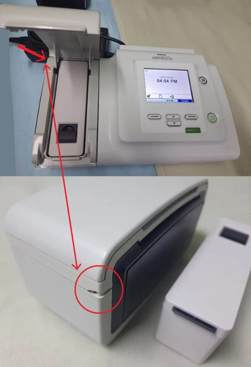 Bipap A40 Pro Philips Respironics - Com Case E Bateria - Foto 4