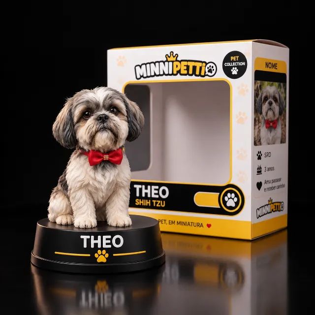 Transforme Seu Pet em Miniatura 3D ? | Personalizada - Foto 5