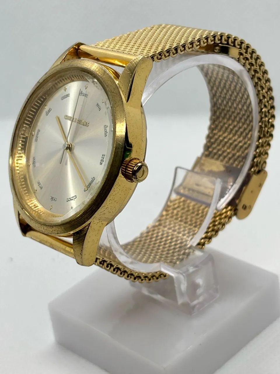 Relógio Chilli Beans Dourado Elegante - Foto 3