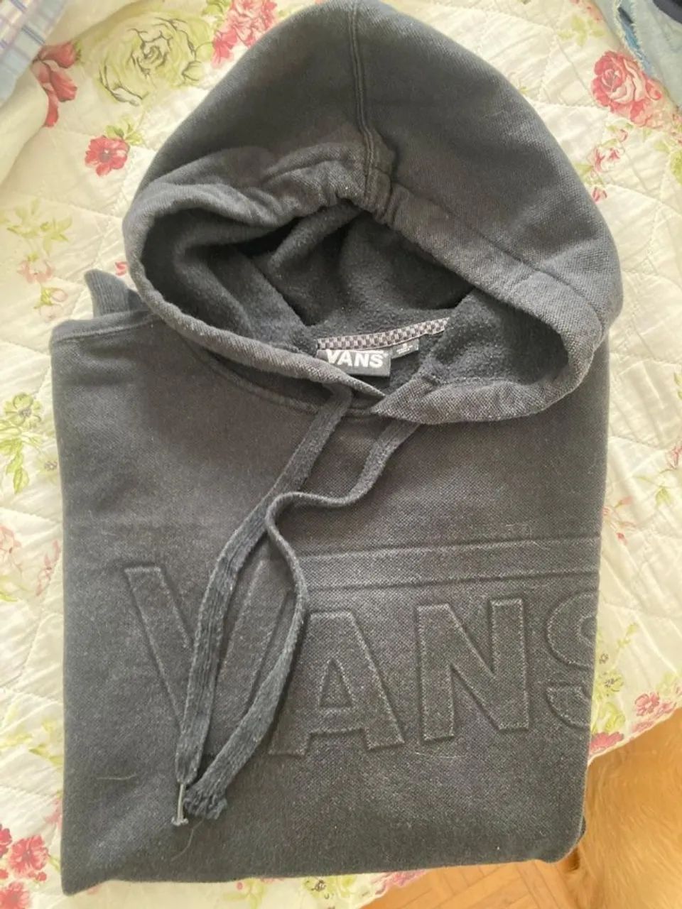 Moletom Vans preto com capuz - Foto 5