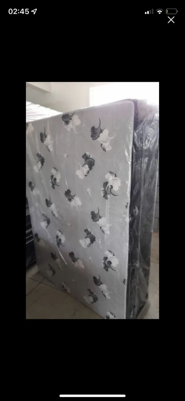 Cama box casal