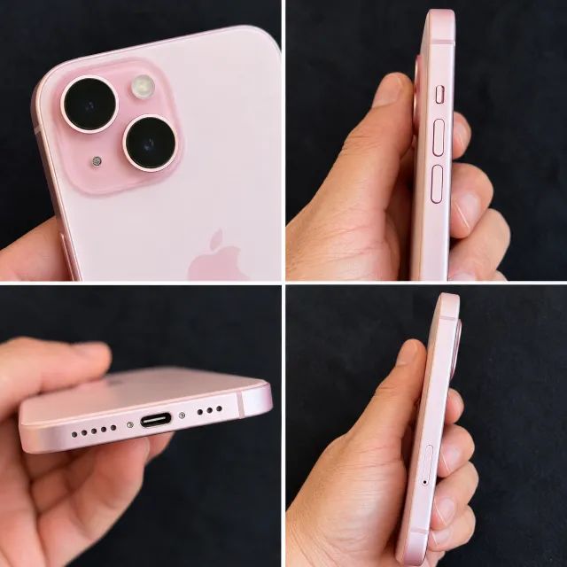 iPhone 15 128GB Rosa | Caixa + Cabo | Bem Conservado - Foto 2