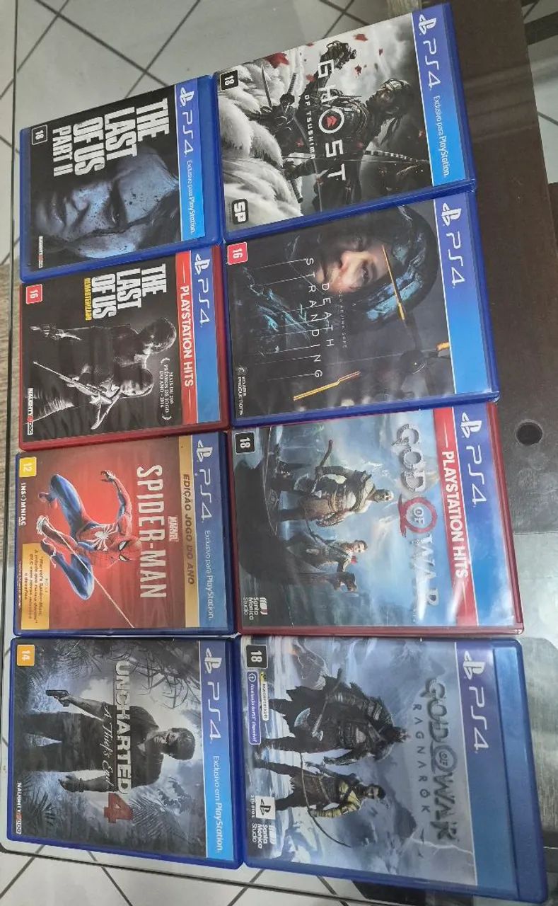 Ps4 slin com 2 jogos 1300 e com 8 18000 - Foto 2