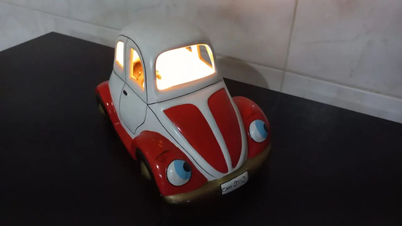 Abajur infantil com deynger carro  - Foto 5