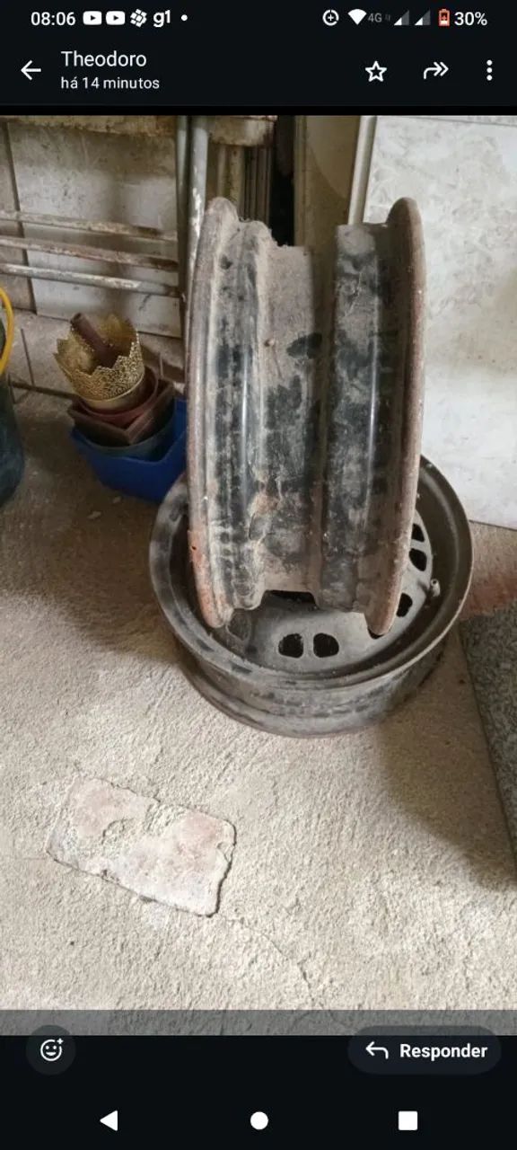 Roda aro 13 - Foto 2