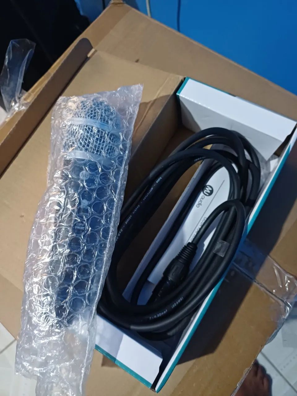 Tripé p caixa de som e microfone MJ - Foto 5