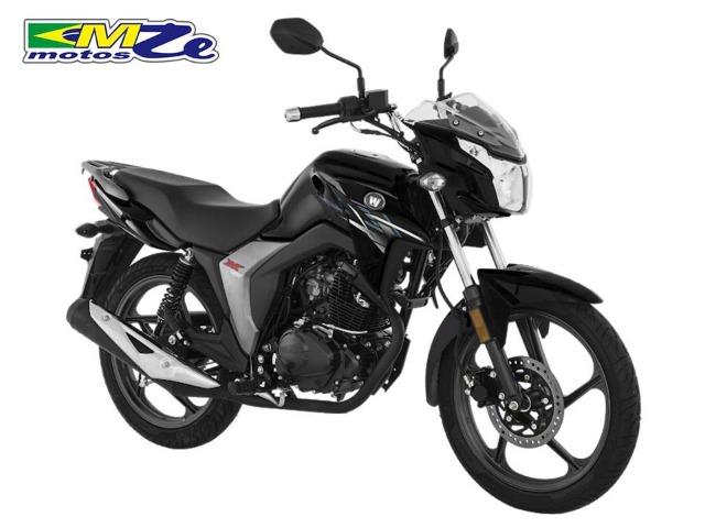 Haojue Dk 150 CBS 2019 Preta zero km - Foto 2