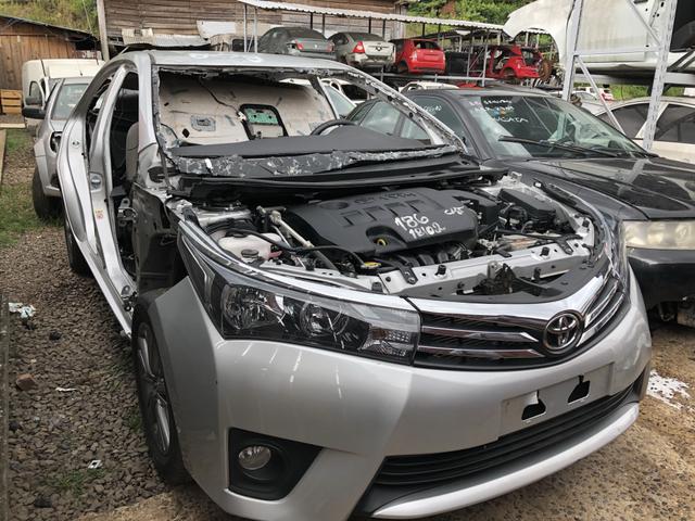 Sucata Corolla Xei 2017 para retirada de peças - Foto 3