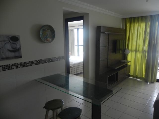 605 - Flat mobiliado em Cabo Branco 50m da praia - Foto 2