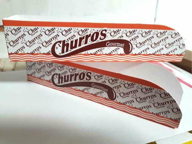 Caixinha embalagem para churros modelo padrão - Foto 2