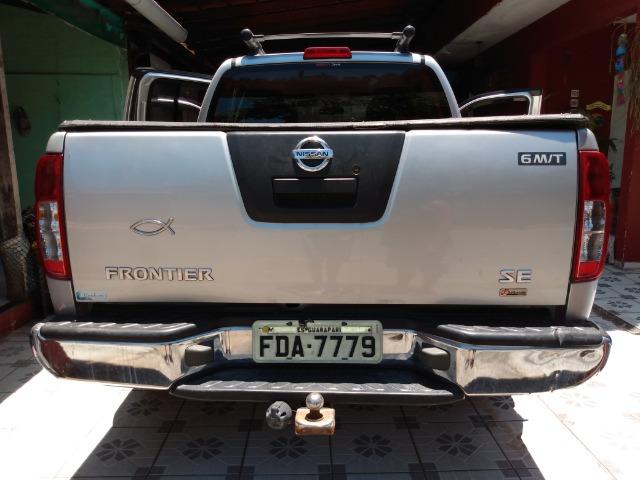 Nissan Frontier SE cab dupla, 4x4 diesel, câmbio manual. Oportunidade - Foto 6