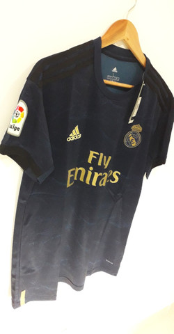 camisa real madrid azul