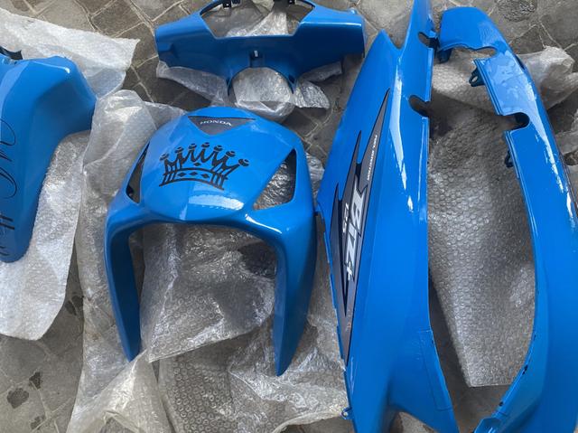 Carenagem biz+125 azul personalizada original 2006 à 2010