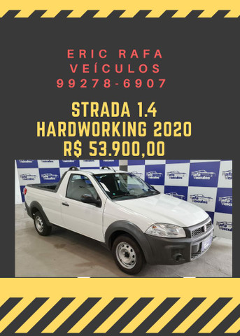 STRADA 1.4 2020 COM MIL DE ENTRADA ERIC RAFA VEÍCULOS