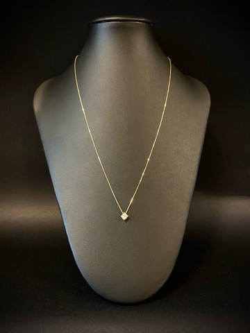 Colar em Ouro 18K 750 Ponto de Luz  - Foto 4
