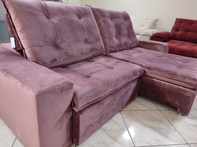 Sofá rose 2.50 PEÇA ÚNICA NOVA! - Móveis - Independência, Taubaté  1047235660 | OLX