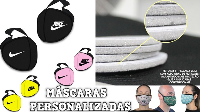 mascaras personalizadas nike