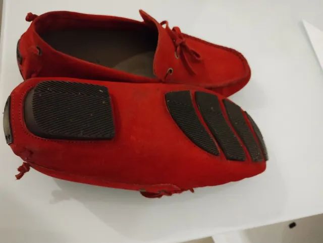 Vendo NOVO mocassim vermelho  - Foto 3