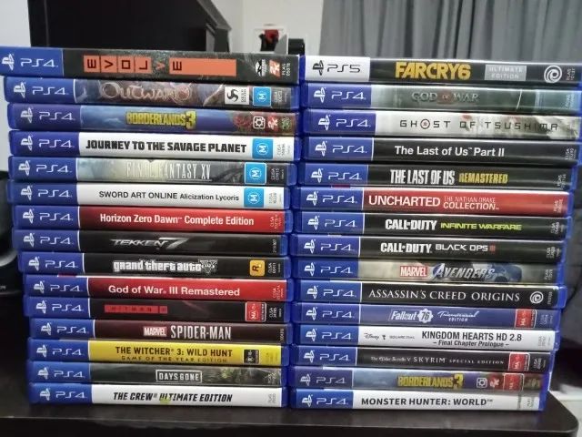 Jogos PS4 e Muito Mais em Promoção