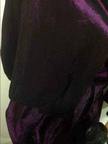 Vestido roxo, de festa - Foto 4