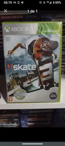 Jogo novo skate 3 Xbox 360 e one. Retirada Portão - Videogames - Centro,  Curitiba 1261301152