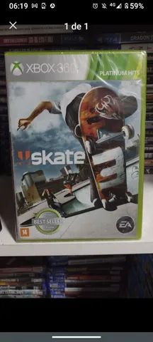 Jogo Skate 3 Para Xbox 360 Midia Fisica Novo Lacrado