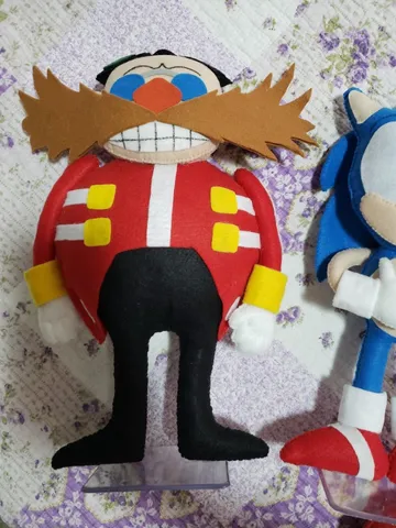 Boneco Action Figure Sonic Vermelho Knuckles 22cm Vinil Articulado