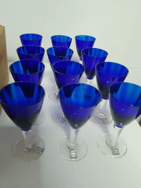 Taças de  cristal Hering antigas