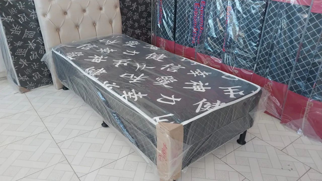 Cama Solteiro (Frete Grátis Para Algumas Cidades)