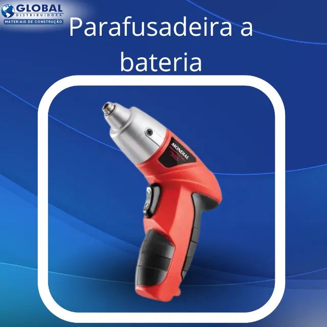 Parafusadeira Mondial, 4,8V, Bivolt