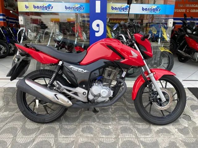 Honda Cg Fan 160 Flex 2024 Vermelha Único Dono