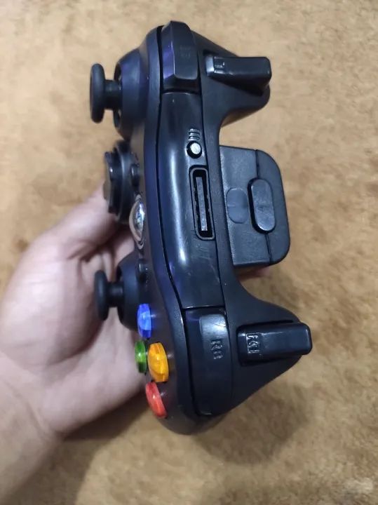 Controle Xbox 360 Preto - Sem Fio - Foto 2